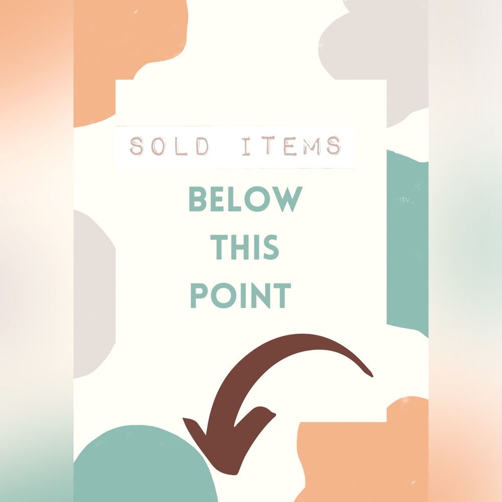 Sold items